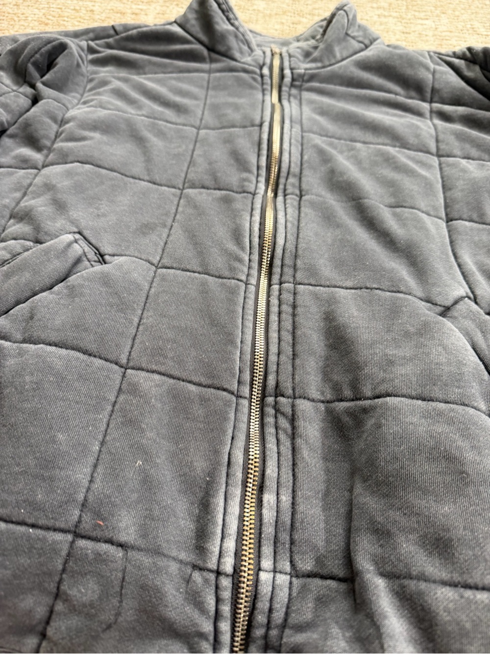 Forever 21 Heathered Dark Gray Hoodie - Picture 5 of 15